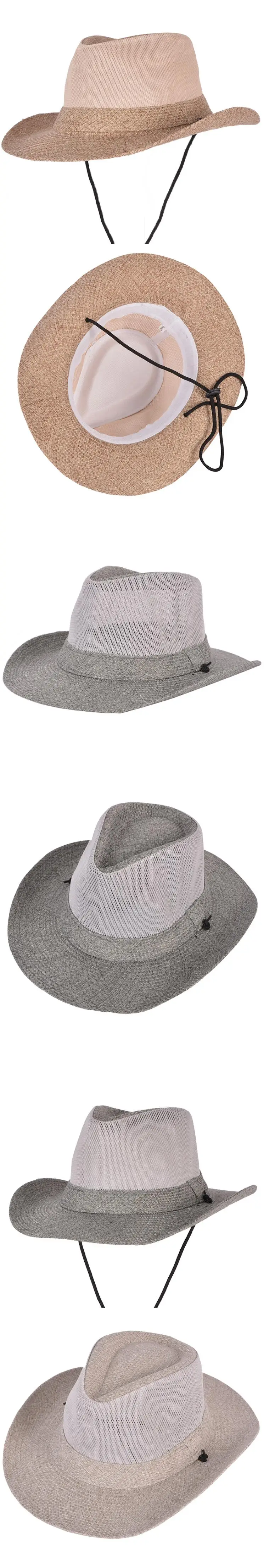 H7544 средство для защиты от солнца Sunhat Мужская Летняя Повседневная дышащая солнцезащитная Кепка солнцезащитный козырек для альпинизма Анти-ультрафиолетовая шляпа