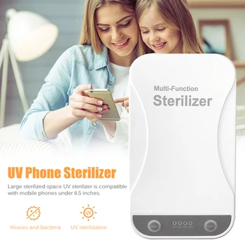 

Multifunctional UV Sterilizer Box UV Light Disinfection Sanitizer for Phone Mask Toothbrush Jewellery Underwear Keys Beauty Toys