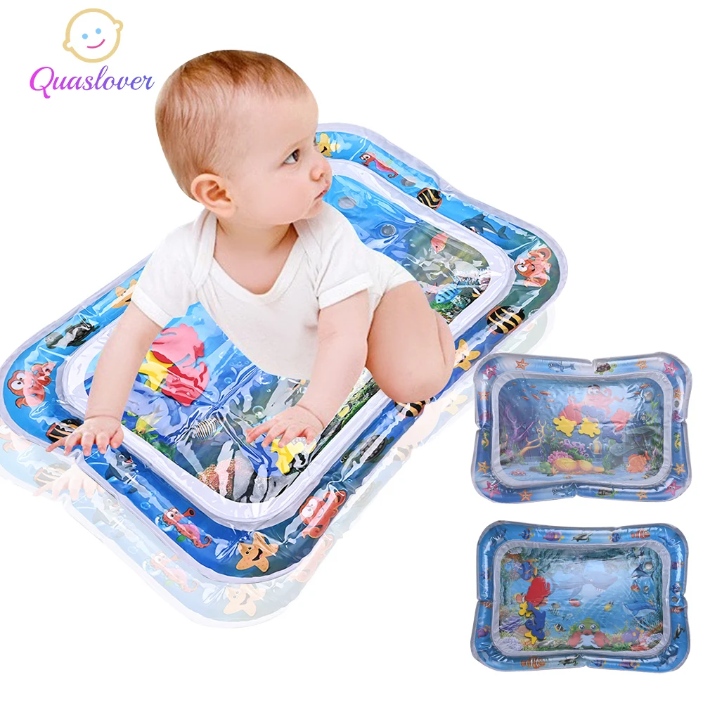 

Baby Inflatable Patted Mat Play Mat Water Carpet for Children Kids Mats Water Cushion Pat Kid Game Pad Creative Dual Use Toys