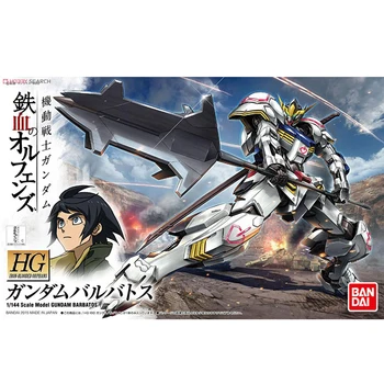 

Original Bandai HG IBO 001 Iron Blood Orphan Barbatos Gundam Assembly Action Figureals Brinquedos Model Dolls