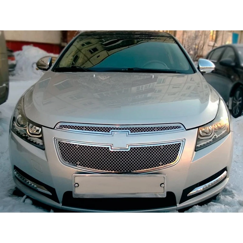 Chevrolet Cruze 2009 2015 Eagle Eyes фары в стиле Volkswagen "ангельские глазки" светодиодный