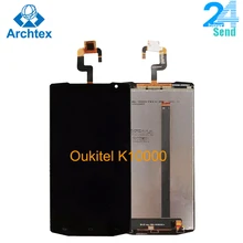 

New ML1 2022 For original Oukitel K10000 LCD Display and TP Touch Screen Digitizer Assembly lcds +Tools 5.5" Oukitel