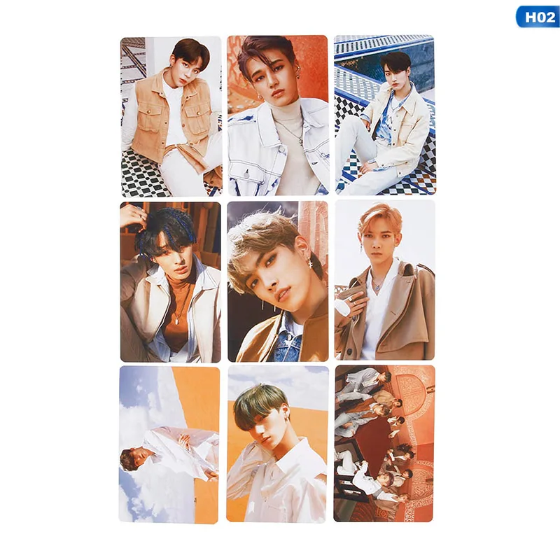 2 9 шт./компл. Kpop ATEEZ Фотокарта Почтовые открытки сокровище EP. Плавника все к действию фотоальбом карты ATEEZ поп ломо карты, Новое поступление - Цвет: 2