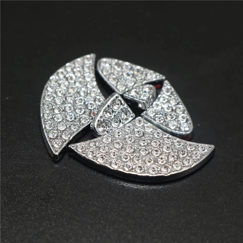 Car Steering Wheel Emblem 3D Logo Diamond Rhinestone Sticker Decal For Toyota Styling Auto Luxury Bling Interior Accessories New |