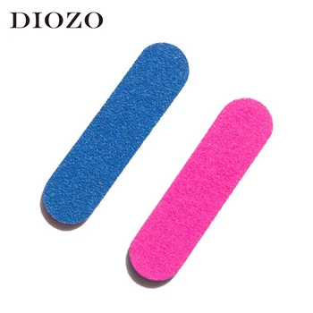 

100Pcs Profession Mini Double Side Nail Files Wooden Colorful Manicure Pedicure Tools Nail File
