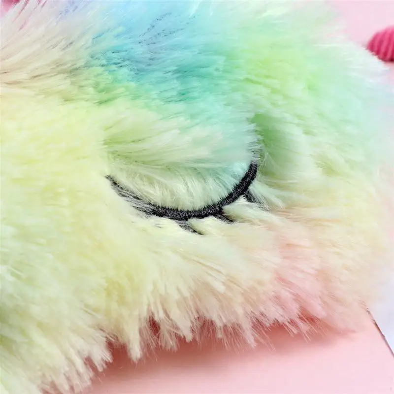 1PC Cute Sleeping Eye Mask Ice Cream Unicorn Soft Sleeping Eye Cover Mask For Women Girls Kids Home Outdoor Traveling