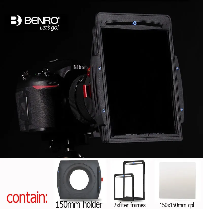 Benro for SIGMA 14-24mm f/2.8 DG HSM Art FH150M2S5 Filter Holder+150 CPL-HD Kit 
