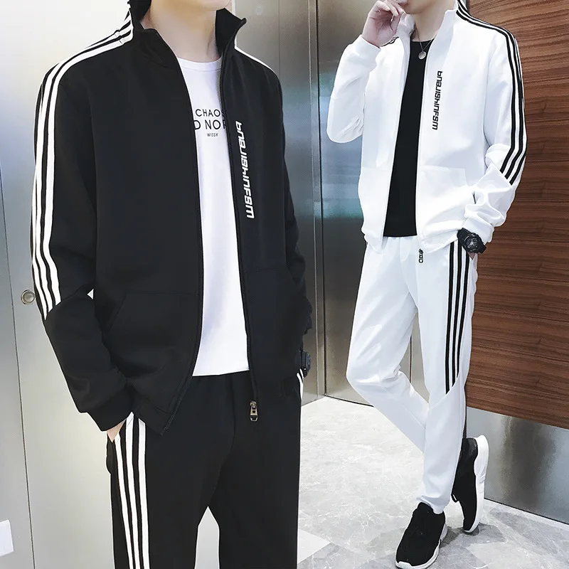 

MEN'S Suit 2018 New Style Hoodie Young MEN'S Students Korean-style Boom Case Casual Fashion Autumn & Winter Sportswear