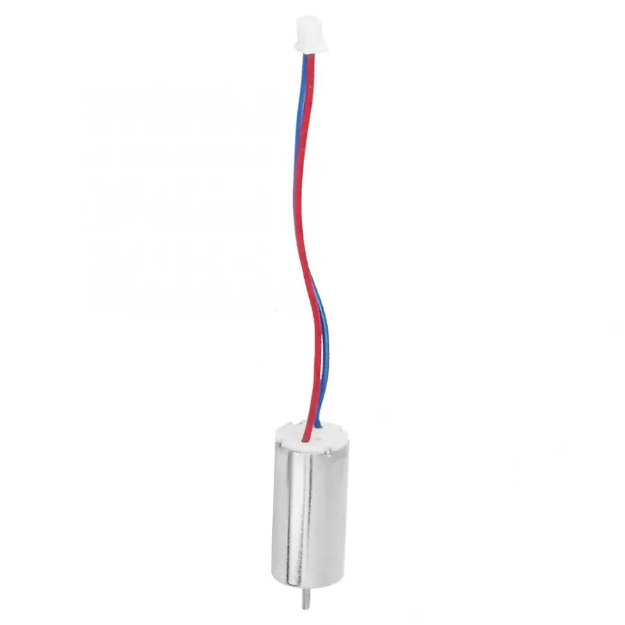 DC 3,7 V 44000RPM Мотор щетки 10x20 мм микро провод двигателя свинец для робота дрона