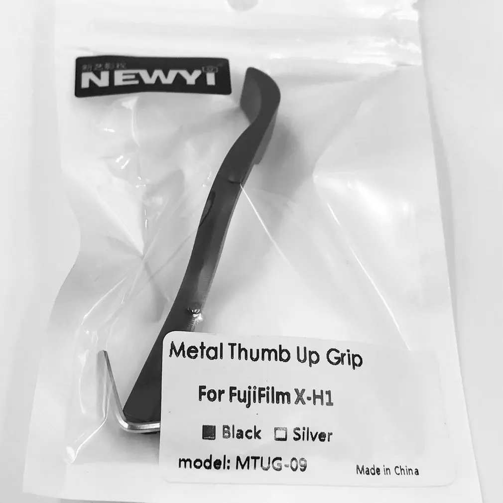 Metel Thumb Up hot shoe hand Grip Hotshoe cover Made bracket Handle Buckle for fujifilm fuji X-H1 Camera