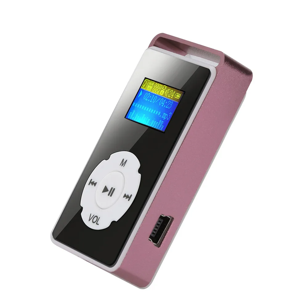 20#Digital MP3 Player LCD Screen Mini 1.8" LCD Screen Media Video Game Movie Radio FM 3th MP3 Player MP3 For IPod free shipping