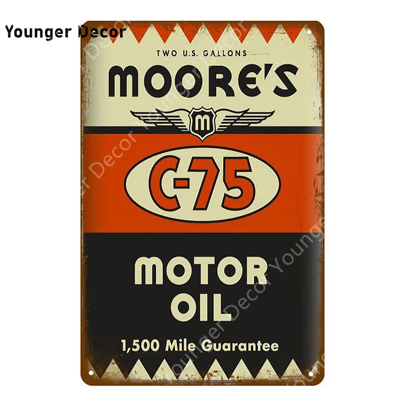 Atlantic Motor Oil табличка жестяная вывеска винтажный Ретро Декор гаража Бар Паб газ бензин декоративная тарелка Texaco настенный плакат YI-068