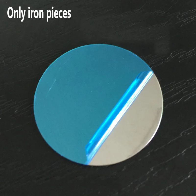 Only iron pieces Мини в форме полосы магнитный автомобильный держатель для телефона Подставка для iPhone samsung многофункциональный настенный металлический магнит gps автомобильное крепление приборной панели - Цвет: Only iron pieces