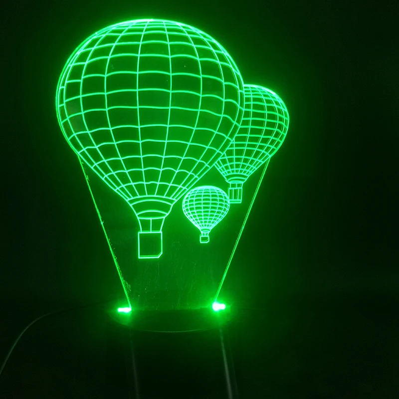 3D лампа с воздушным шаром Bluetooth динамик базовая атмосфера изменение цвета