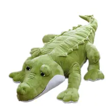 Чучела Крокодил плюшевые игрушки Реалистичные Jumbo Аллигатор Подушка детский подарок