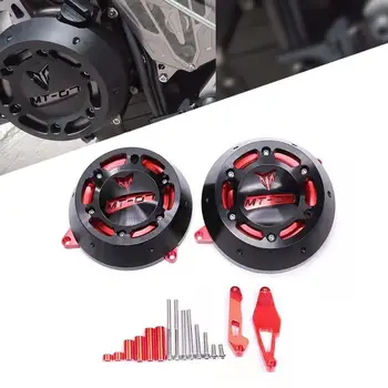 

MT-07 logo Engine Stator Case Cover Engine Falling Protection Protector Cover For YAMAHA MT 07 MT07 FZ-07 FZ07 2014-2019 2020