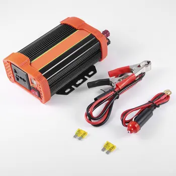 

New 1500W/1000W/500W/400W/300W Car Power Inverter DC12V to AC220V Solar Inverter Modified Sine Wave Power Converter Adapter Hot
