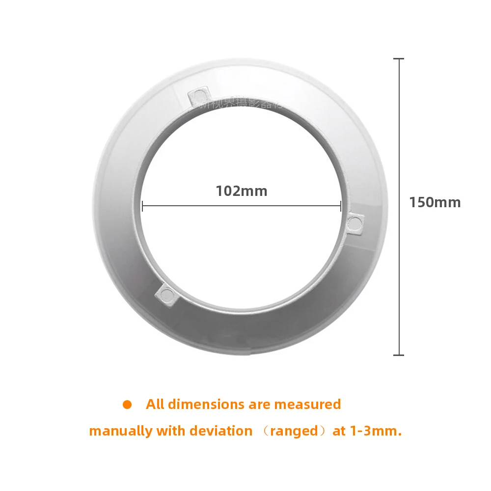 150mm Bowens Mount AMBITFUL 135 мм 144 мм 1500 м кольцевой адаптер для объектива для Bowens Elinchrom монтаж Profoto для AMBITFUL AL-06 AL-16 - Цвет: 150mm Bowens Mount