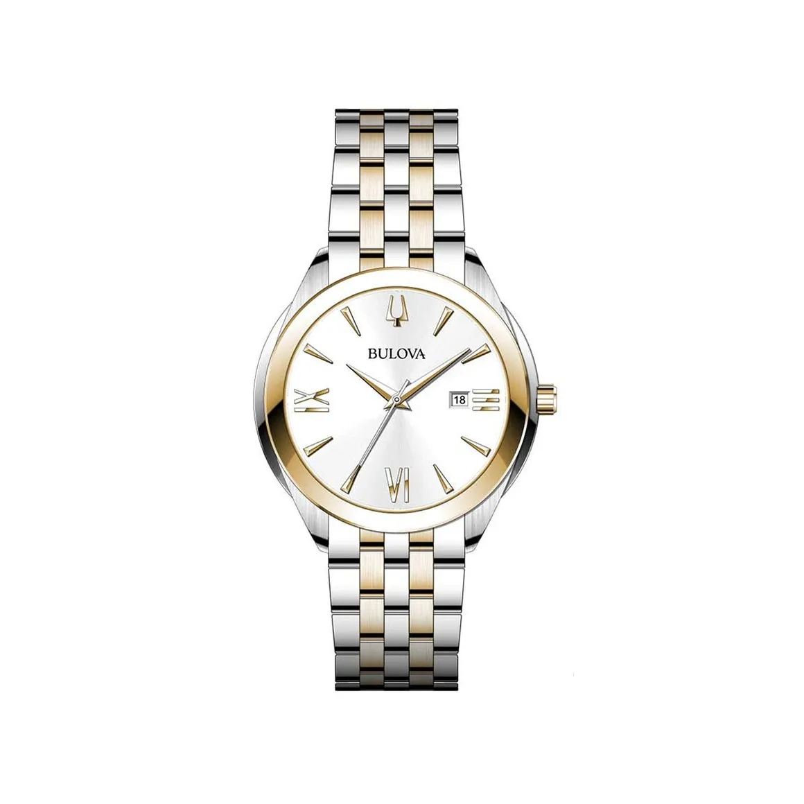 Кварцевые наручные часы Bulova/bulova 98B331 для мужчин мужские аксессуары на браслет с