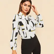*#Best Price Women Elegant Printed Spring Autumn 2019 Women White Shirt Long Sleeve Shirts Korean Ruffles Streetwear Slim Chiffon Blouse *#Best Price Women Elegant Printed Spring Autumn 2019 Women White Shirt Long Sleeve Shirts Korean Ruffles Streetwear Slim Chiffon Blouse