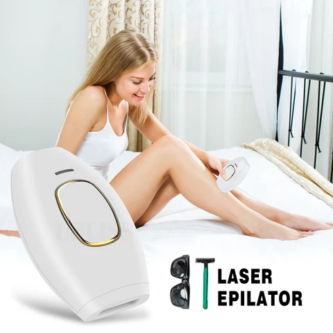 Electric Laser Epilator Painless Permanent IPL Epilator Hair Removal 500000 Flash Hair Removal Hair Removal Device for Home Use