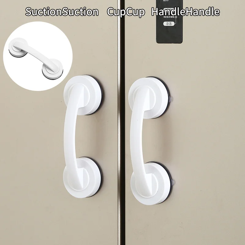 with a Solid Suction Cup Powerful Suction Cup Handle Shower Wall Suction Cup Suction Cup Handle Toilet Bathroom Sliding Door Handle can Firmly Hold The Suction Cup 
