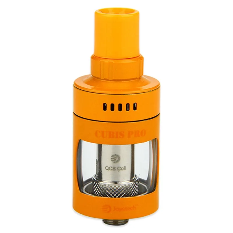Россия отправка зазор Joyetech Cubis Pro атомайзер 4 мл электронная сигарета костюм NotchCoil DL/BF RBA/QCS/LVC Clapton MTL катушка головка - Цвет: Orange