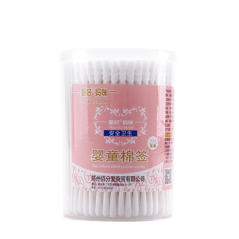Screw Head Paper Reel's Bamboo Cotton Swabs Buds