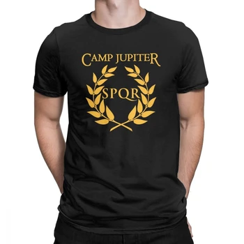 

Midnite Star SPQR T-Shirt Camp Jupiter Rick Riordan Percy Jackson T Shirt Men Summer Style Tops Funny Crewneck 100% Cotton Tees
