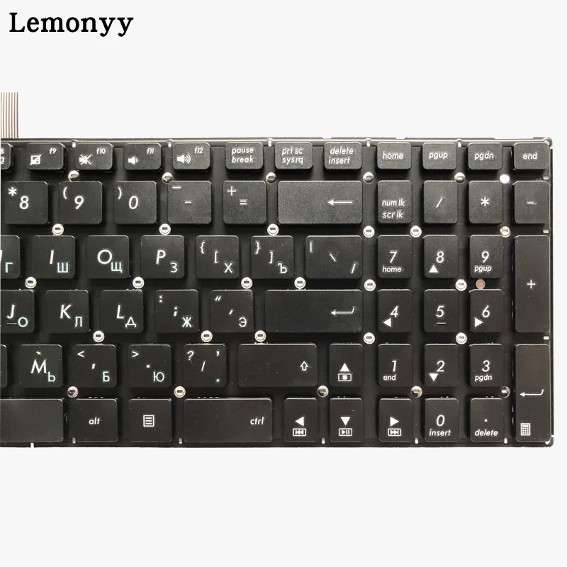  Russian keyboard for Asus X550 X550C X501 X502 K550 A550 Y581 X550V X552C X550VC F501 F501A F501U Y