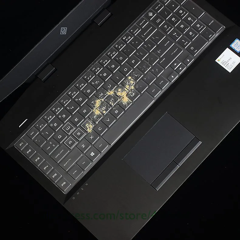 Для hp OMEN 17 17-cb0044tx 17-cb0002TX 17-cb002nt 17-cb Series 17 17,3 ''Прозрачный чехол для клавиатуры ноутбука из ТПУ