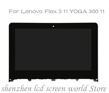 

11,6'' Replacement Laptop LCD Touch Screen Digitizer with Bezel Display Assembly Panel For Lenovo Yoga 300-11 series 300-11IBY