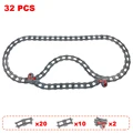 32pcs train track
