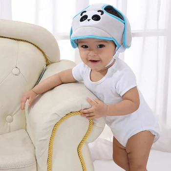 

Soft Comfortable Head Security Protection Cap Baby Toddler Adjustable Cap Anti-collision Protective Hat Baby Safety Cap Helmet