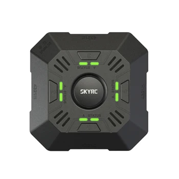 

SKYRC E4Q 4 Channel 2-4S LiPo Battery 2A 3A 5A Adjustable DC Multi Charger 4 Independent Ports Balance Charger