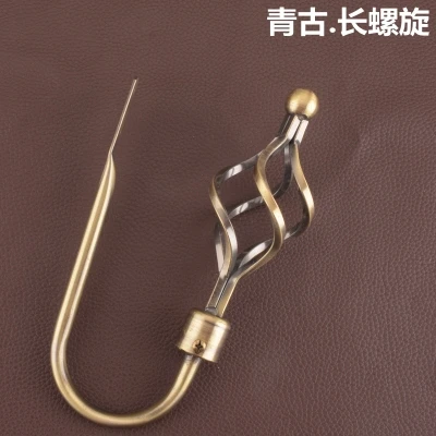 2pcs / set living room curtain stand curtain Holdback curtains Decoration Accessories Tieback leaves curtain hooks - Color: B5