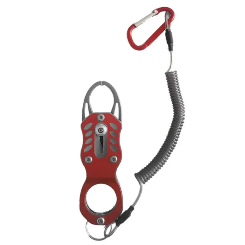 

Light Portable Aluminum Alloy Fish Control Pliers Clip Fish Mouth Lip Tongs Fishing Tool Clip