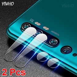 2 Pcs Camera Len Glass for Xiaomi Note 10 Pro Protective Film On Xiomi Mi 10 Lite Youth Xioami Mi10 10Pro Safety Tempered Glas