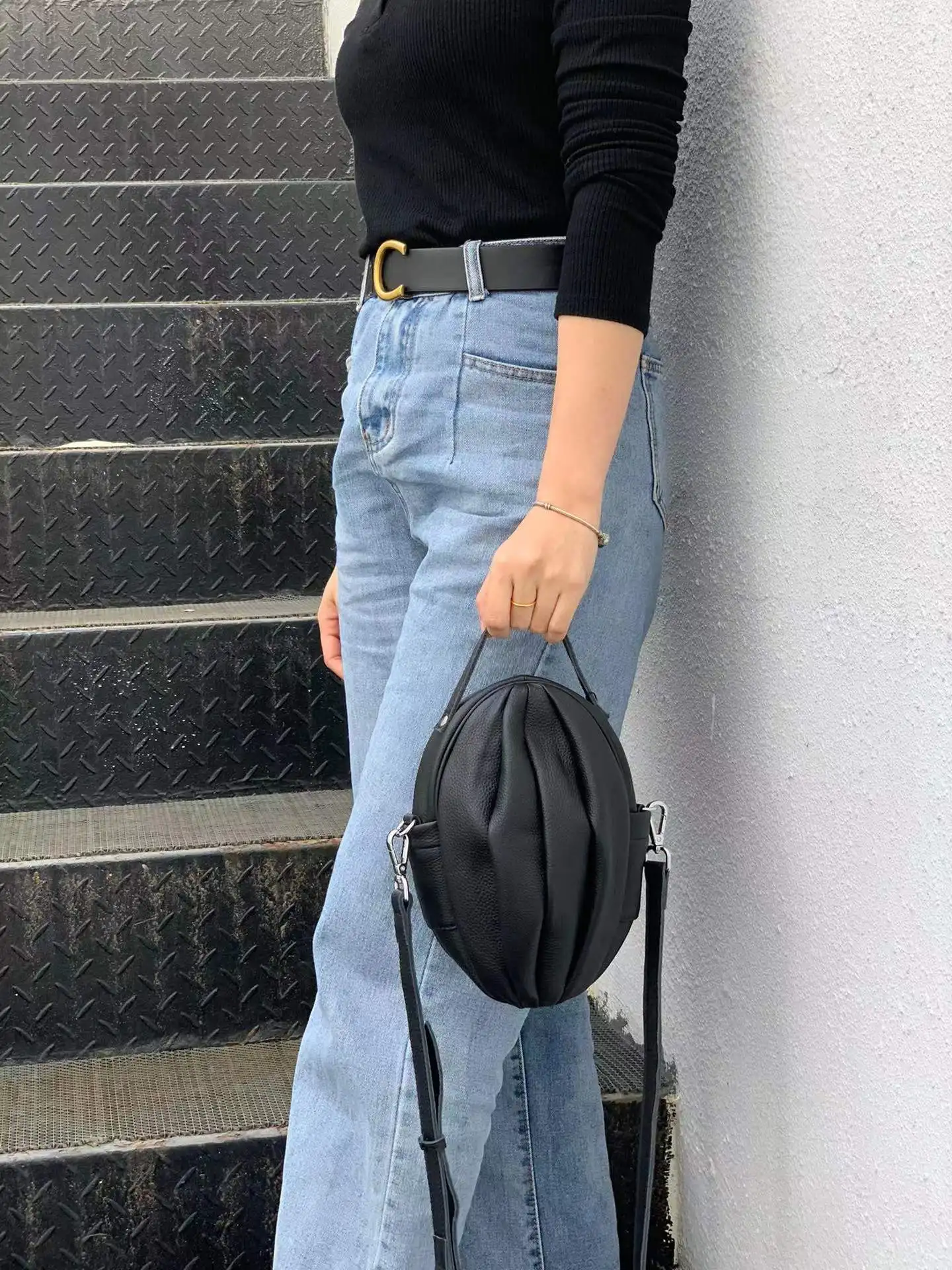 Women's Bag Messenger Bag Korean Version Lightweight First Layer