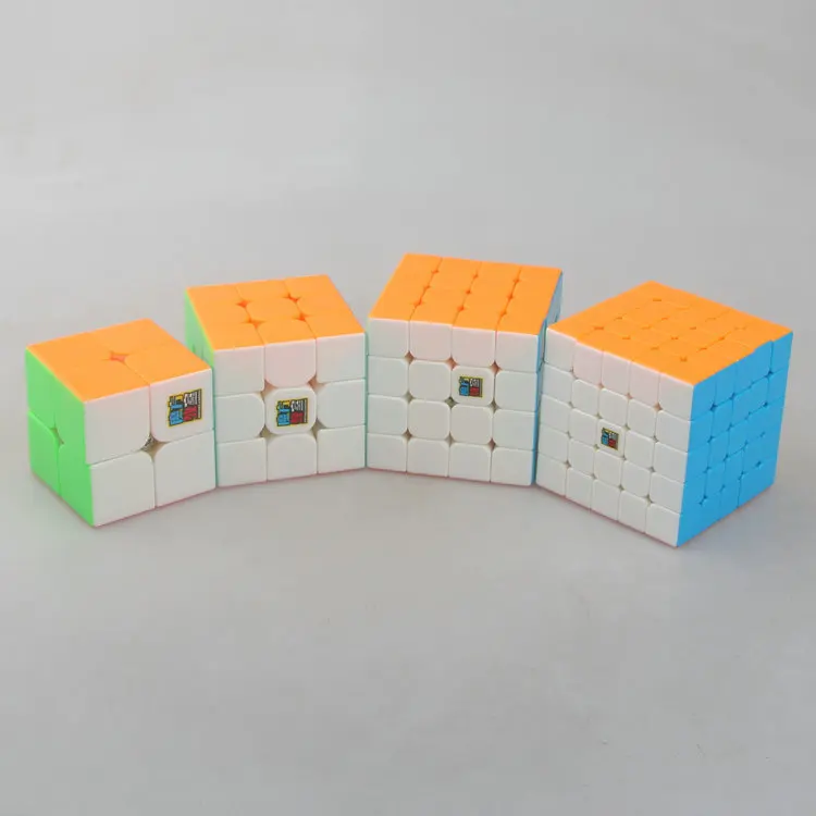 Speed MeiLong MoYu новые скоростные кубики 2x2 3x3 4x4 5x5 набор Подарочная коробка Упаковка Профессиональный твист Волшебные кубики безопасный ABS 1 Набор