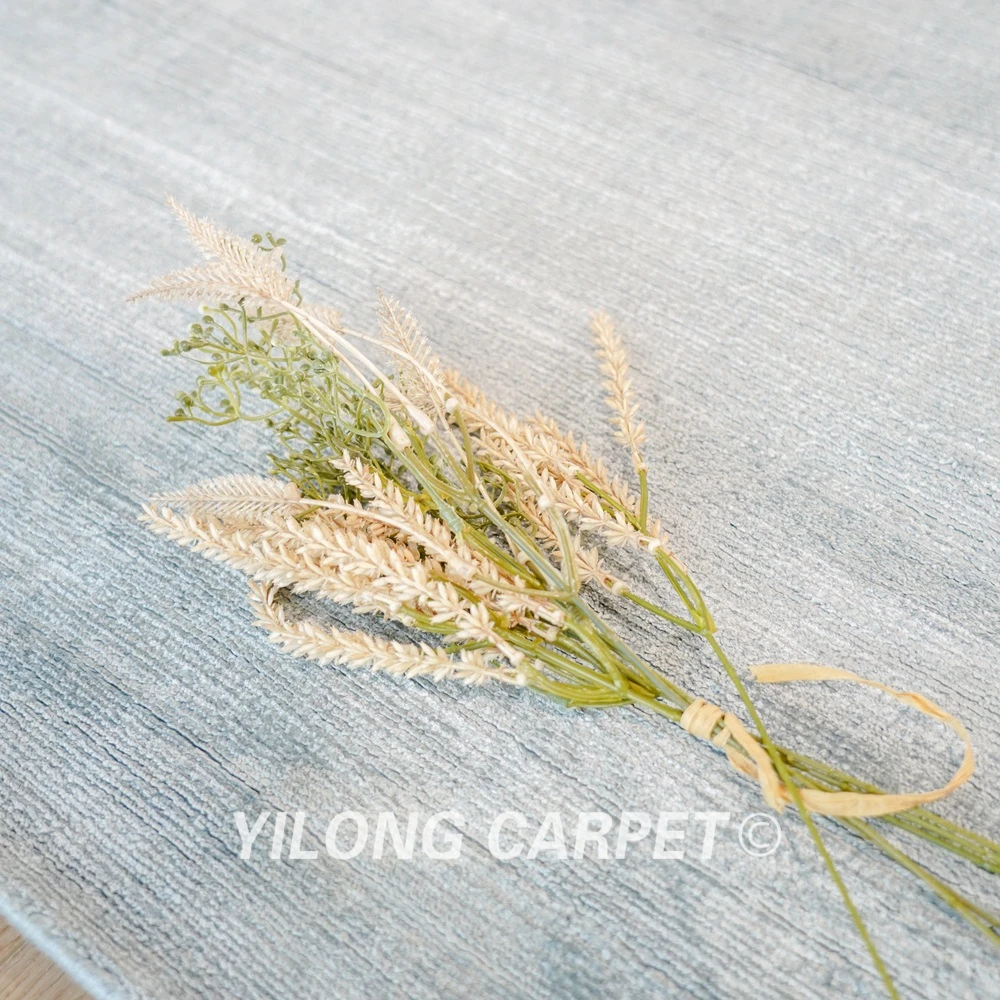 Рисунок 5 - 200x300 см синий шерстяной шелковый