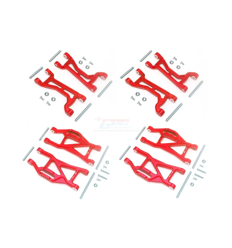 Алюминиевые передние+ задние верхние+ нижние руки набор TXMS5455 для 1/10 шкала MAXX 89076-4