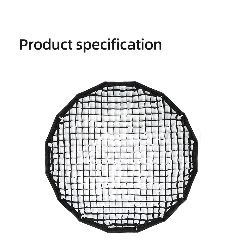 60cm 70cm 90cm 120cm Deep Parabolic Softbox Honeycomb Grid for Godox QR-P70/QR-P