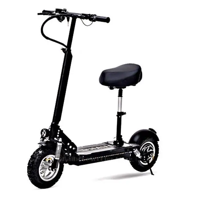  2 Wheeled Electric Scooter Foldable 10 Inch Electric Bicycles Adult Powerful Electric Bike 16AH/21A