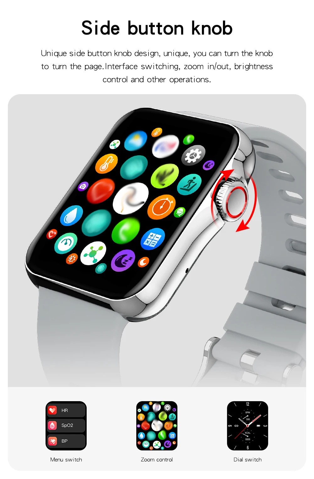 US $27.99 2021 Vwar MAX1 Smart Watch with Encoder Button Women Men Bluetooth Call Smartwatch D06 Sport Fitness Tracker VS HW12 HW16
