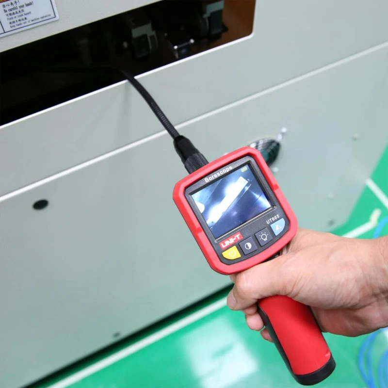 UNI-T UT665 промышленный бороскоп Профессиональный эндоскоп инспекционный детектор трубопровода с водонепроницаемой змеиной камерой
