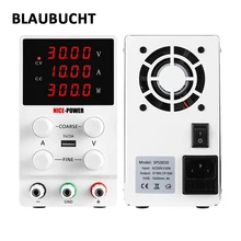 Blaubucht 30v 10a dc laboratório de comutação ajustável fonte alimentação banco laboratório digital atual estabilizador ue eua au reino unido 220 v