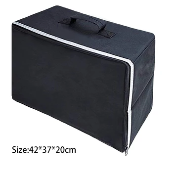 

Organizer Carrying Case With Zipper Handle Foldable Washable Sewing Machine Cover Universal Dustproof Oxford Cloth Travel Home