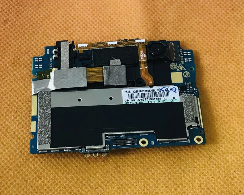Б/у оригинальная материнская плата 2G ram+ 16G rom материнская плата для HOMTOM HT37 MTK6580 четырехъядерный