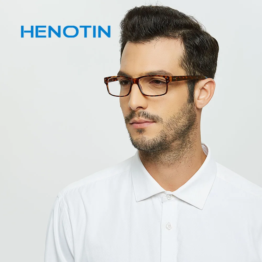 Стильные прямоугольные очки для чтения, Пружинные шарниры, мужские и женские очки для чтения, диоптрий 0,5 1,75 2,0 3,0 4. 0